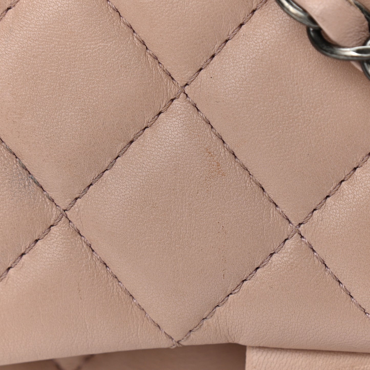 Lambskin Medium Around Pockets Flap Light Pink