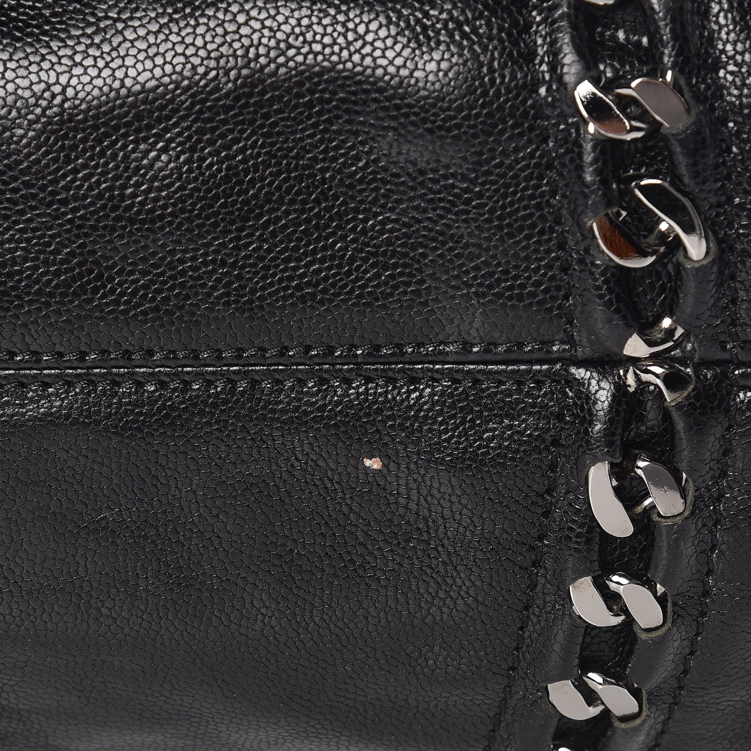 Chanel Glazed Caviar Modern Chain Tote Black 14 of 14