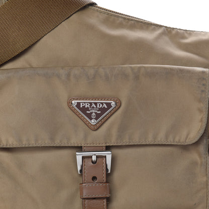 Prada Nylon Vela Sling Messenger Bag Cammello 11 of 11