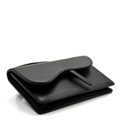 Christian Dior Calfskin Saddle Belt Bag Black 4 of 10
