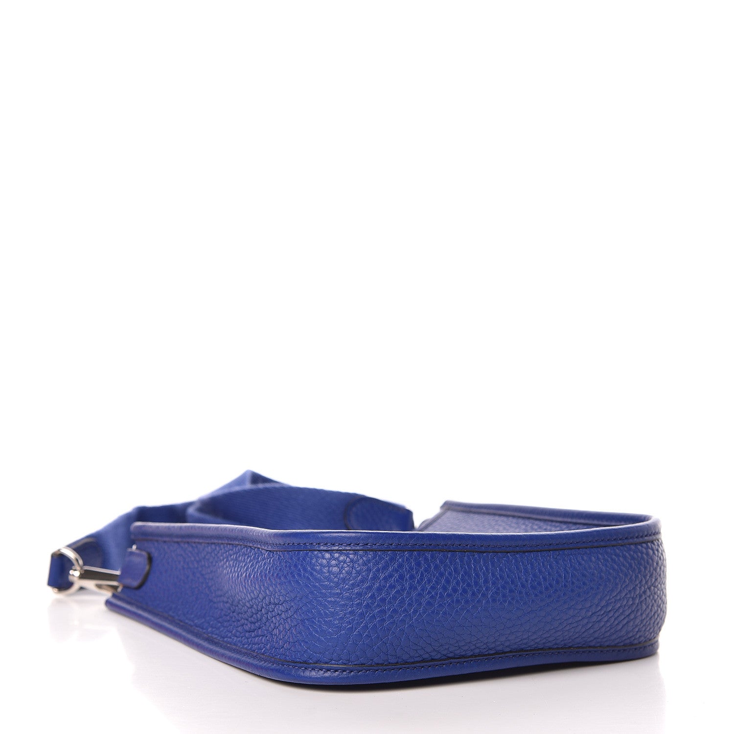 Hermes Taurillon Clemence Evelyne TPM Bleu Electrique 4 of 11