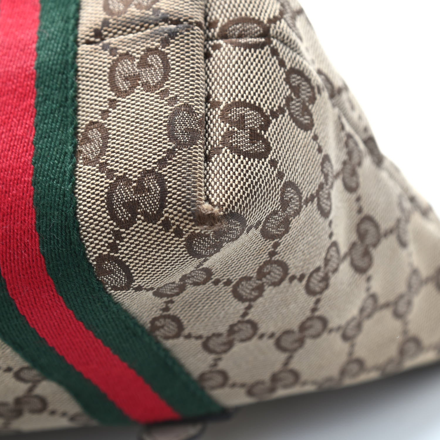Gucci Monogram Small Jolicoeur Tote White 14 of 16