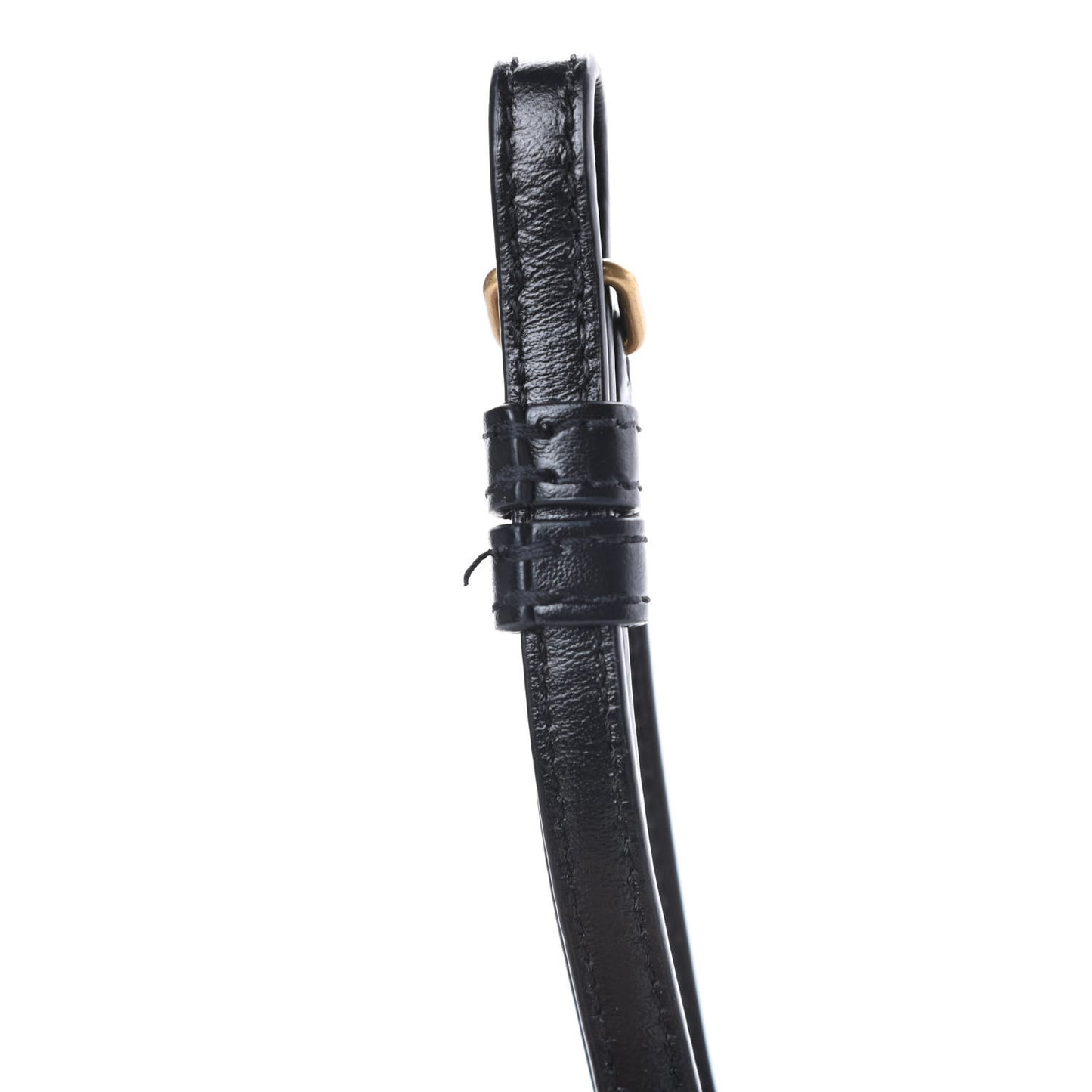 Calfskin Y Quilted Monogram Toy Loulou Crossbody Bag Black