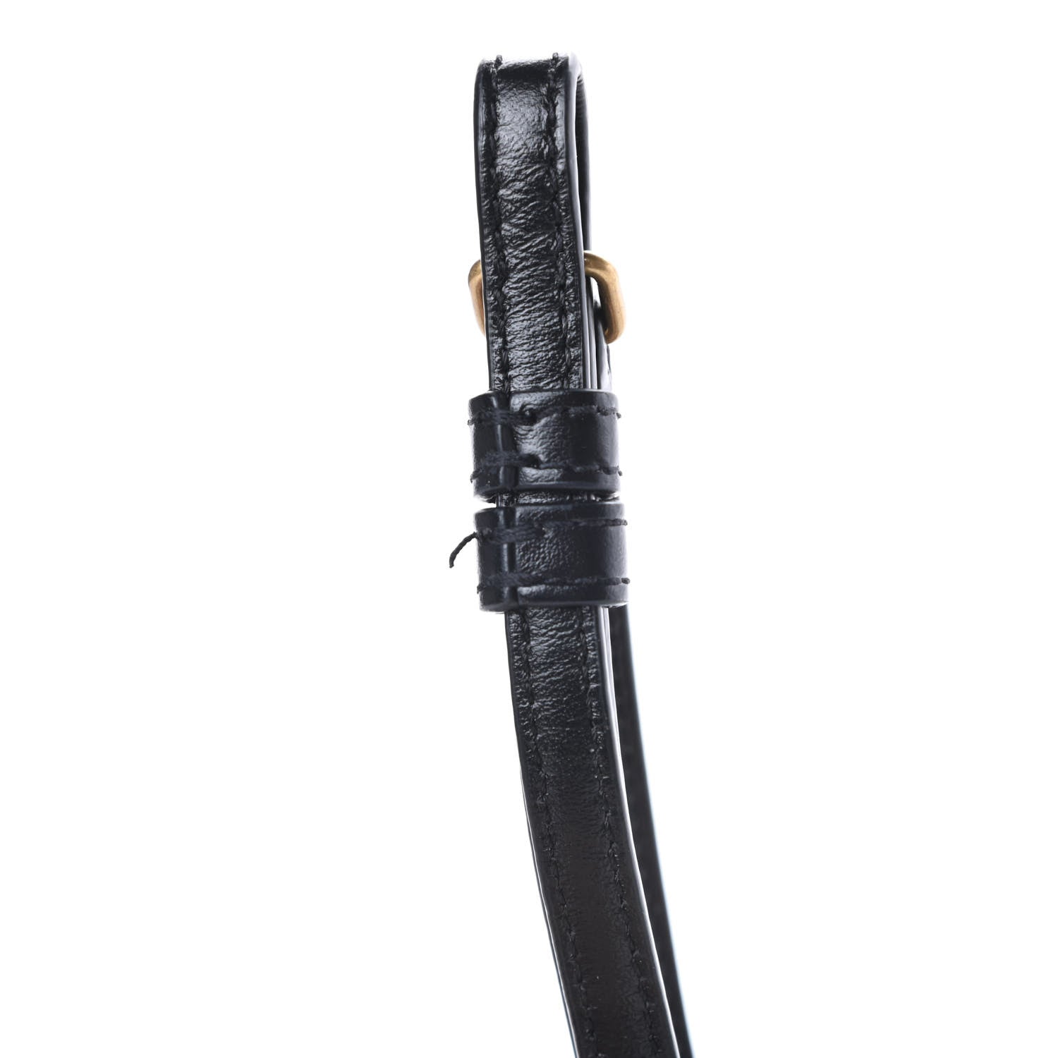 Saint Laurent Calfskin Y Quilted Monogram Toy Loulou Crossbody Bag Black 11 of 12