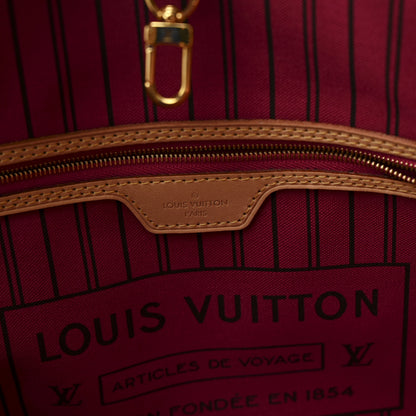 Louis Vuitton Monogram Neo Neverfull MM Pivoine 6 of 10