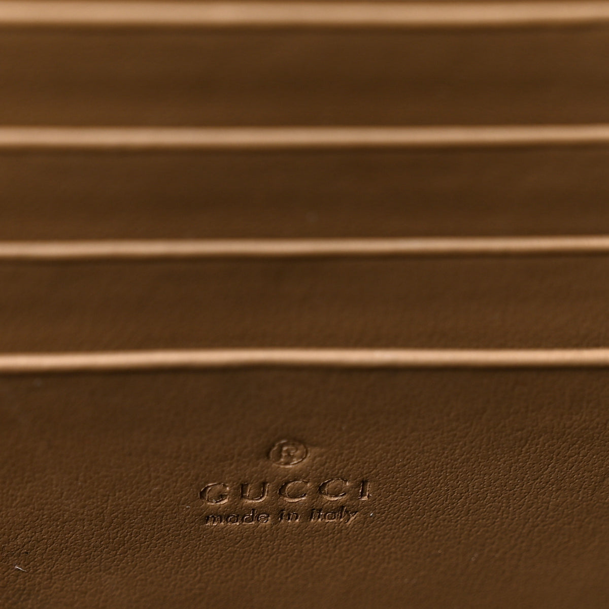 GG Supreme Monogram Mini Dionysus Chain Wallet Beige Taupe