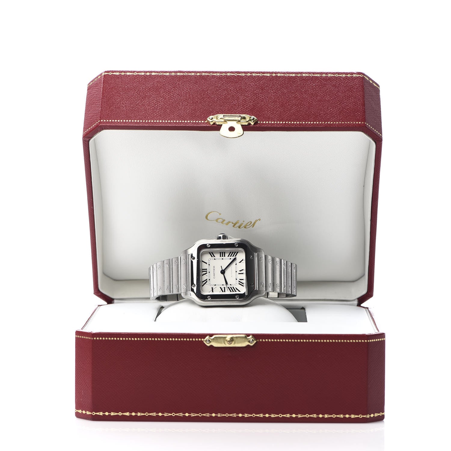 Cartier Stainless Steel 35mm Santos de Cartier Automatic Watch 7 of 7