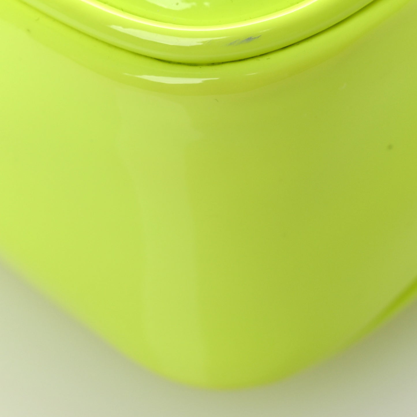 Patent Calfskin Matelasse Monogram Lou Camera Bag Neon Yellow