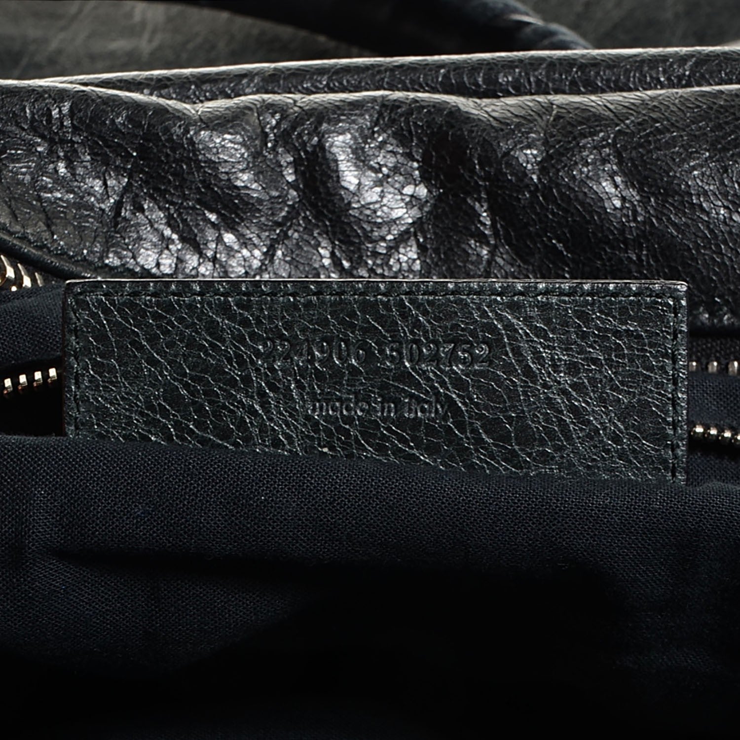 Balenciaga Agneau Giant Brogues Hardware Office Tote Black 7 of 9