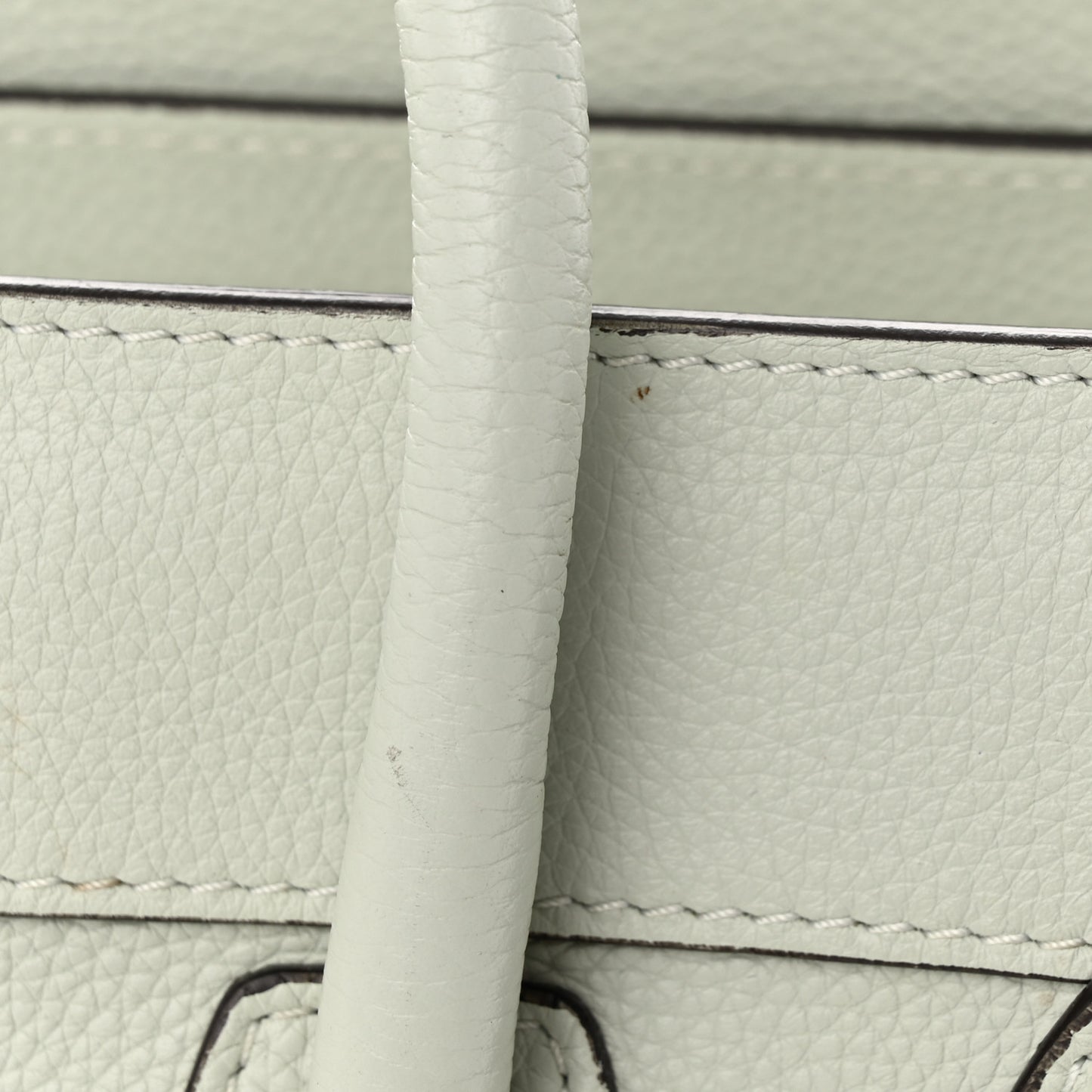 Drummed Calfskin Micro Luggage Lune