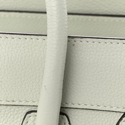 Celine Drummed Calfskin Micro Luggage Lune 10 of 13