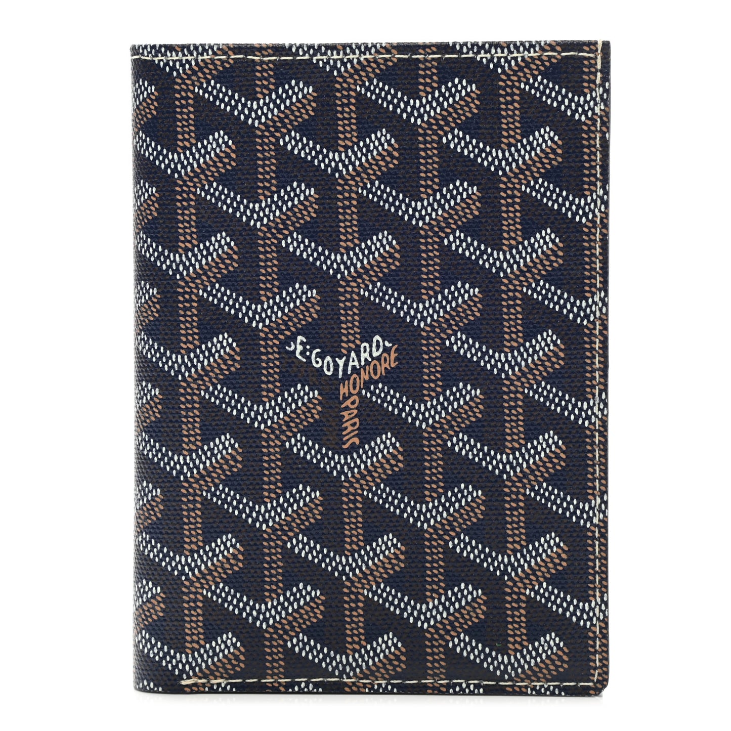 Goyardine Moliere Wallet Navy