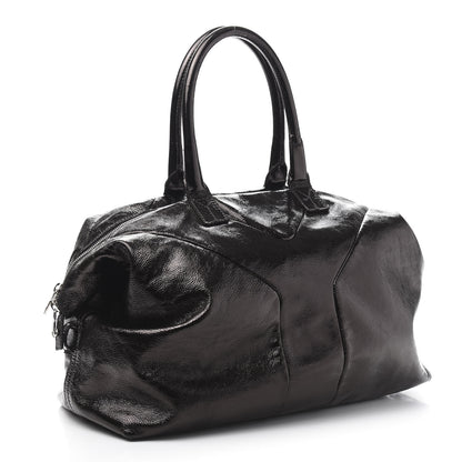 Saint Laurent Textured Patent Easy Y Bag Black 3 of 18