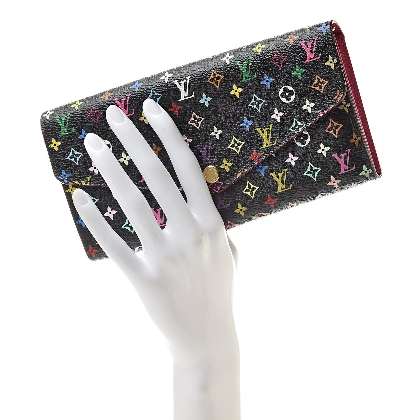 Monogram Multicolor Sarah Wallet NM Black Grenade