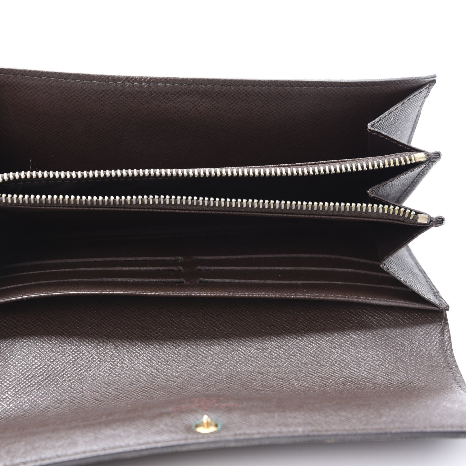 Louis Vuitton Damier Ebene Sarah Wallet 5 of 14