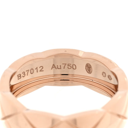 Chanel 18K Beige Gold Small Coco Crush Ring 54 7 5 of 6
