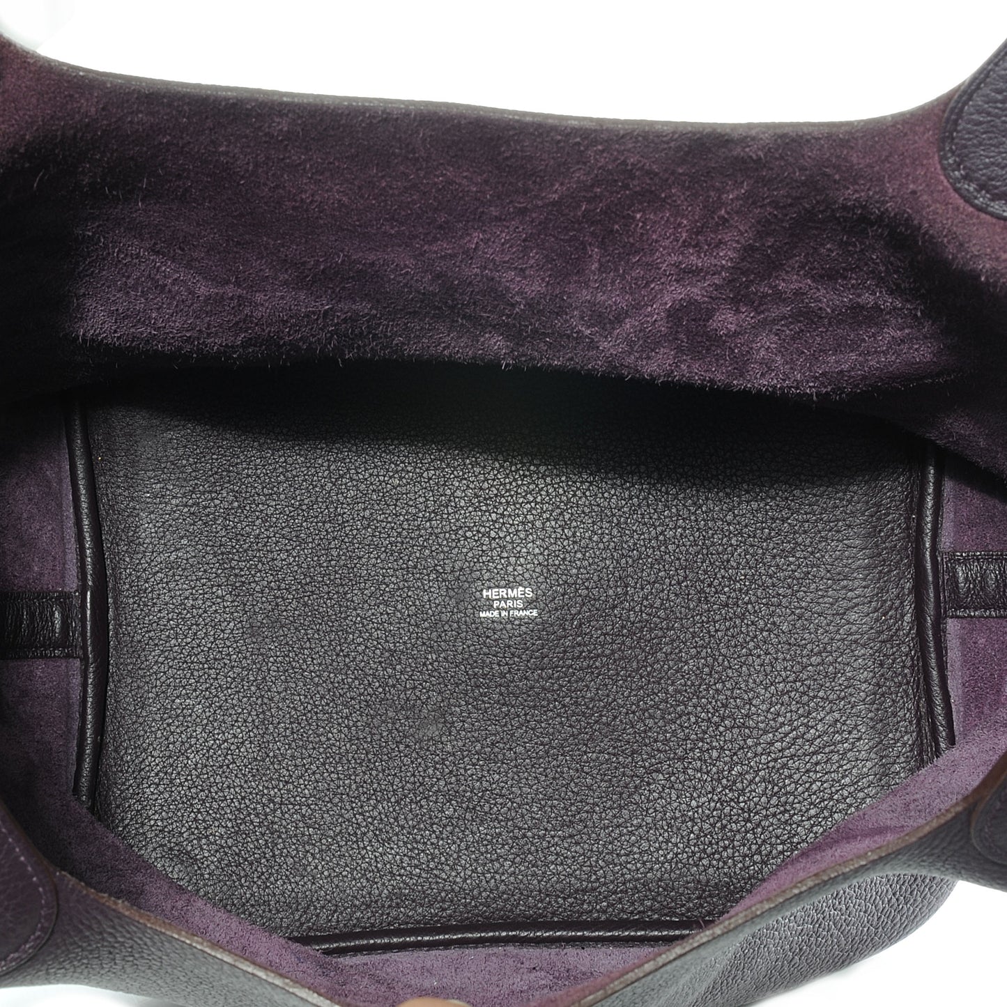 Taurillon Clemence Picotin Lock GM Raisin