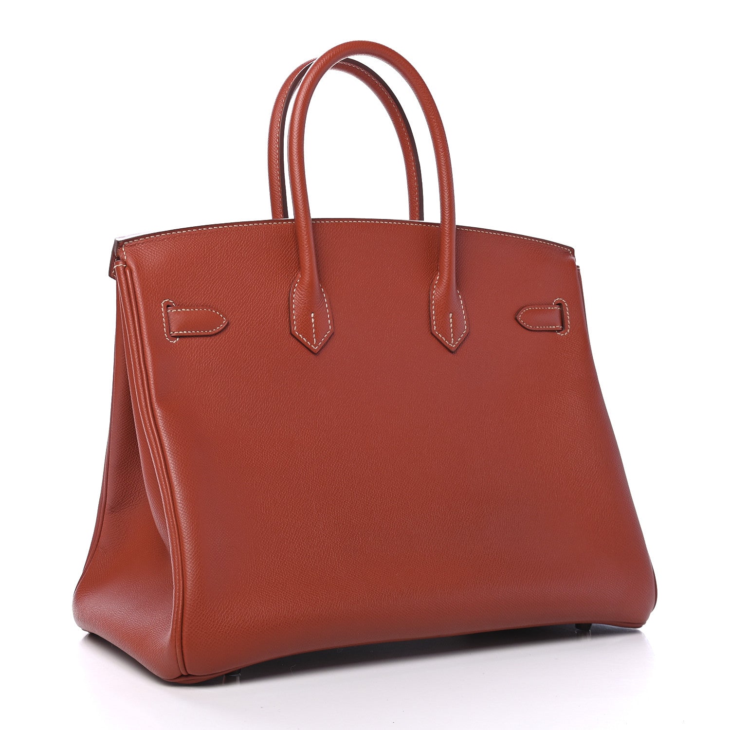 Hermes Epsom Candy Birkin 35 Brique Orange 2 of 11