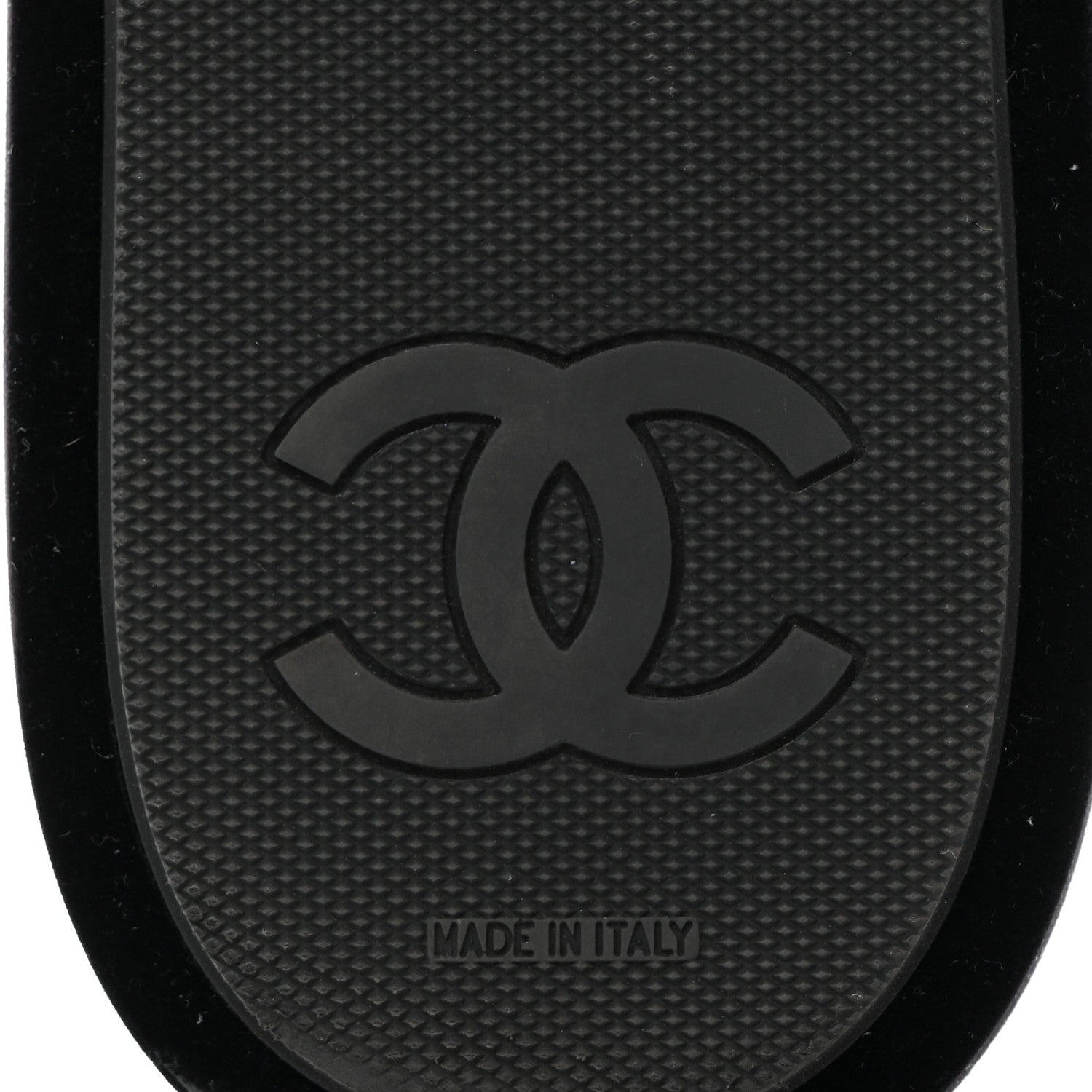 Chanel Velvet Womens CC Sneakers 40 Black 8 of 8