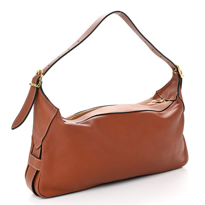 Celine Supple Calfskin Medium Romy Shoulder Bag Tan 3 of 10