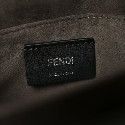 Fendi Vitello Pelo Dolce Liberty Lucido Sfumato Leopard Kan I Shoulder Bag Grigio Marrone Bordeaux 6 of 10