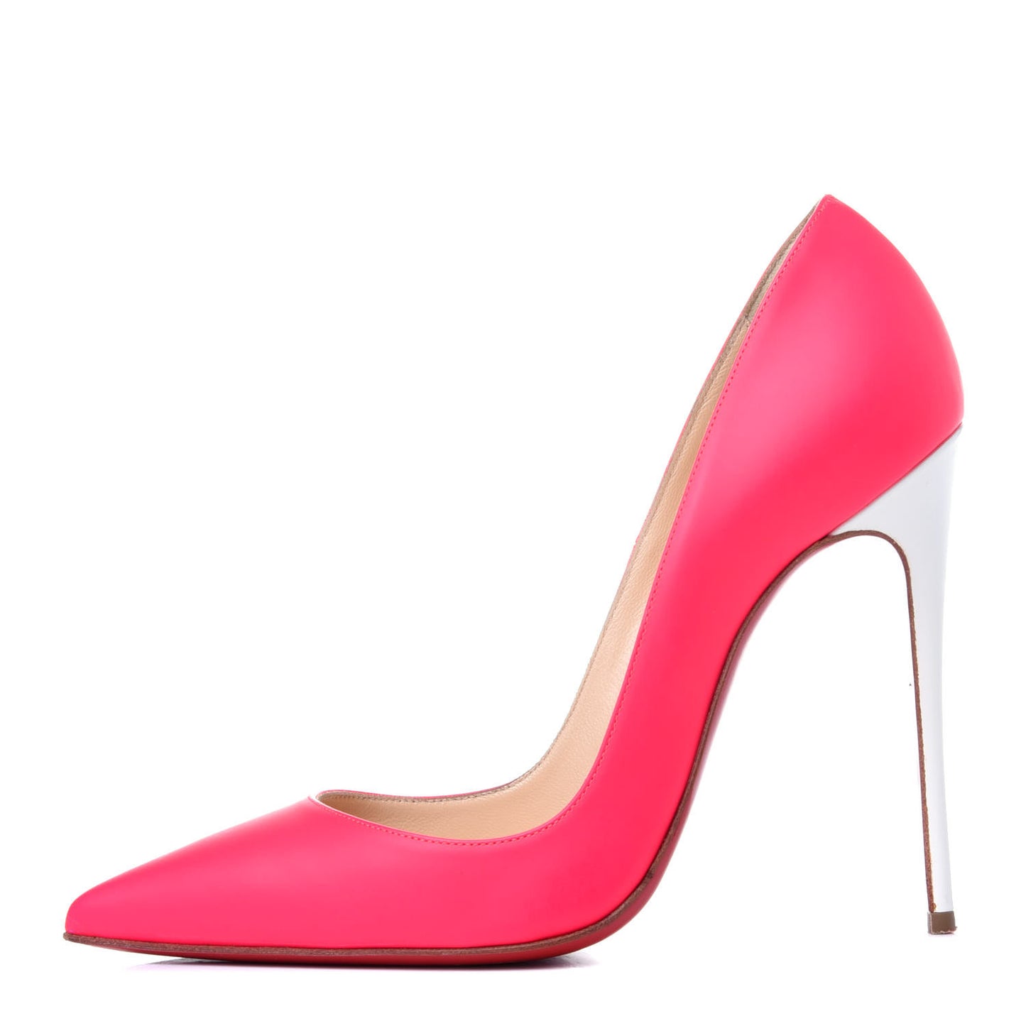 Matte Jazz Calf Fluo So Kate 120 Pumps 37.5 Fuchsia White