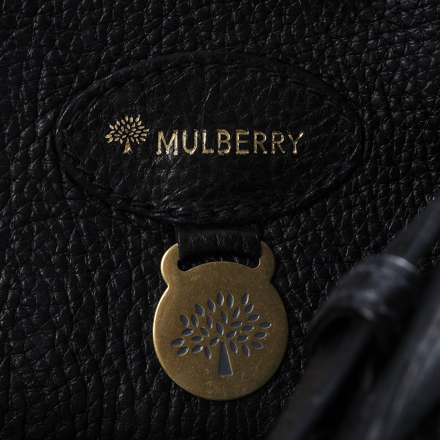 Mulberry Glossy Goat Bayswater Black 6 of 14
