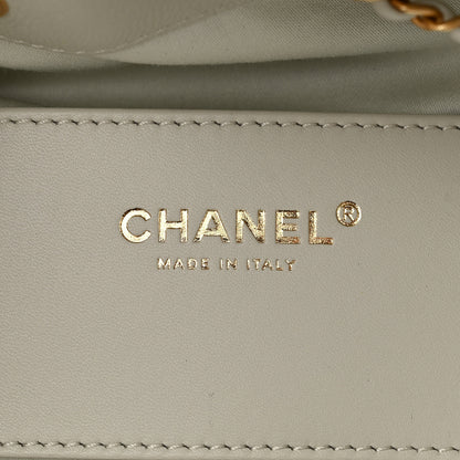 Chanel Caviar Quilted Small Chanel 25 Handbag Light Grey 6 of 10