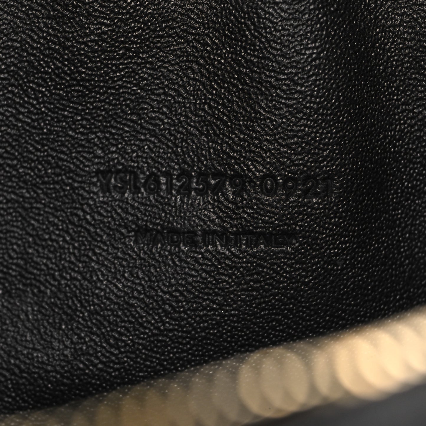 Grain De Poudre Matelasse Monogram Mini Lou Camera Bag Black