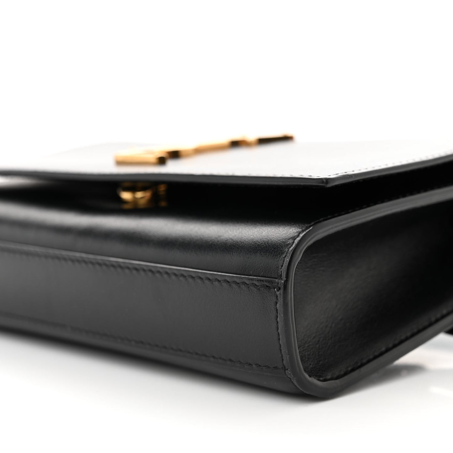 Smooth Calfskin Monogram Kate Belt Bag Black