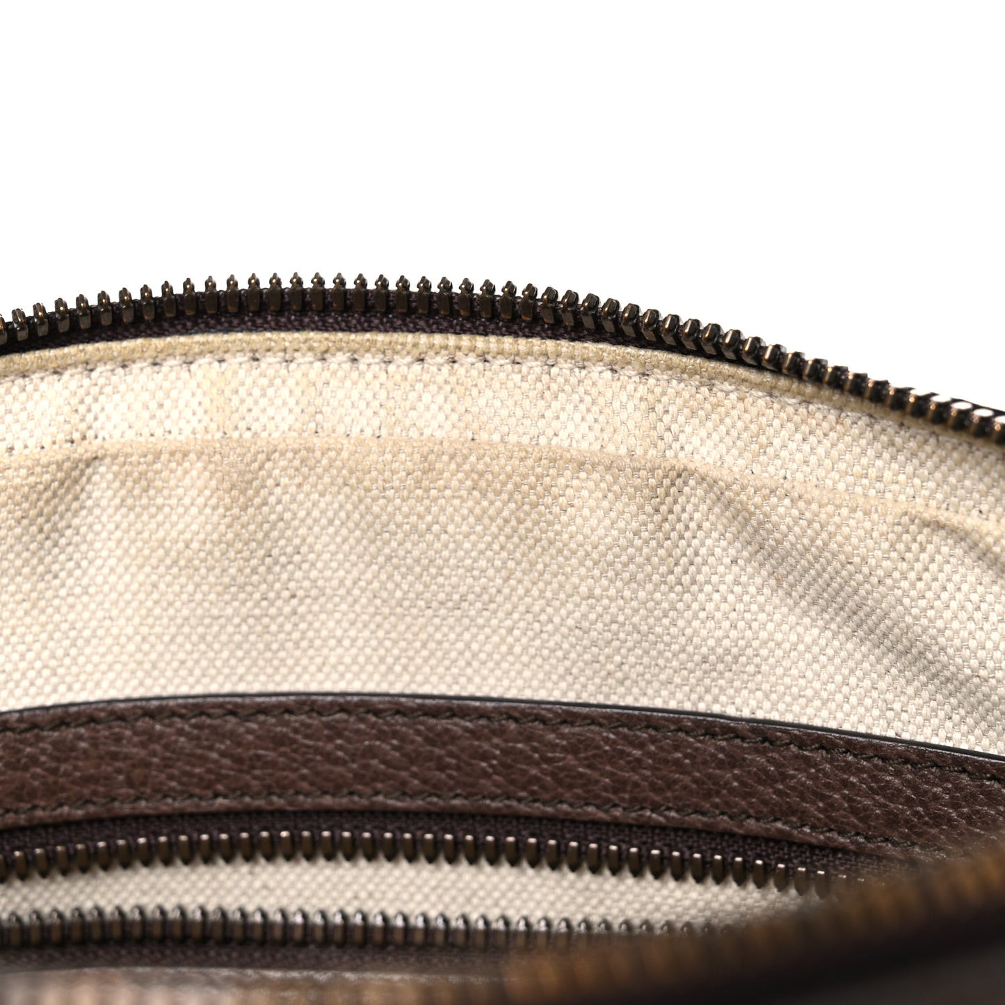 GG Supreme Monogram Web Small Ophidia Messenger Bag Brown