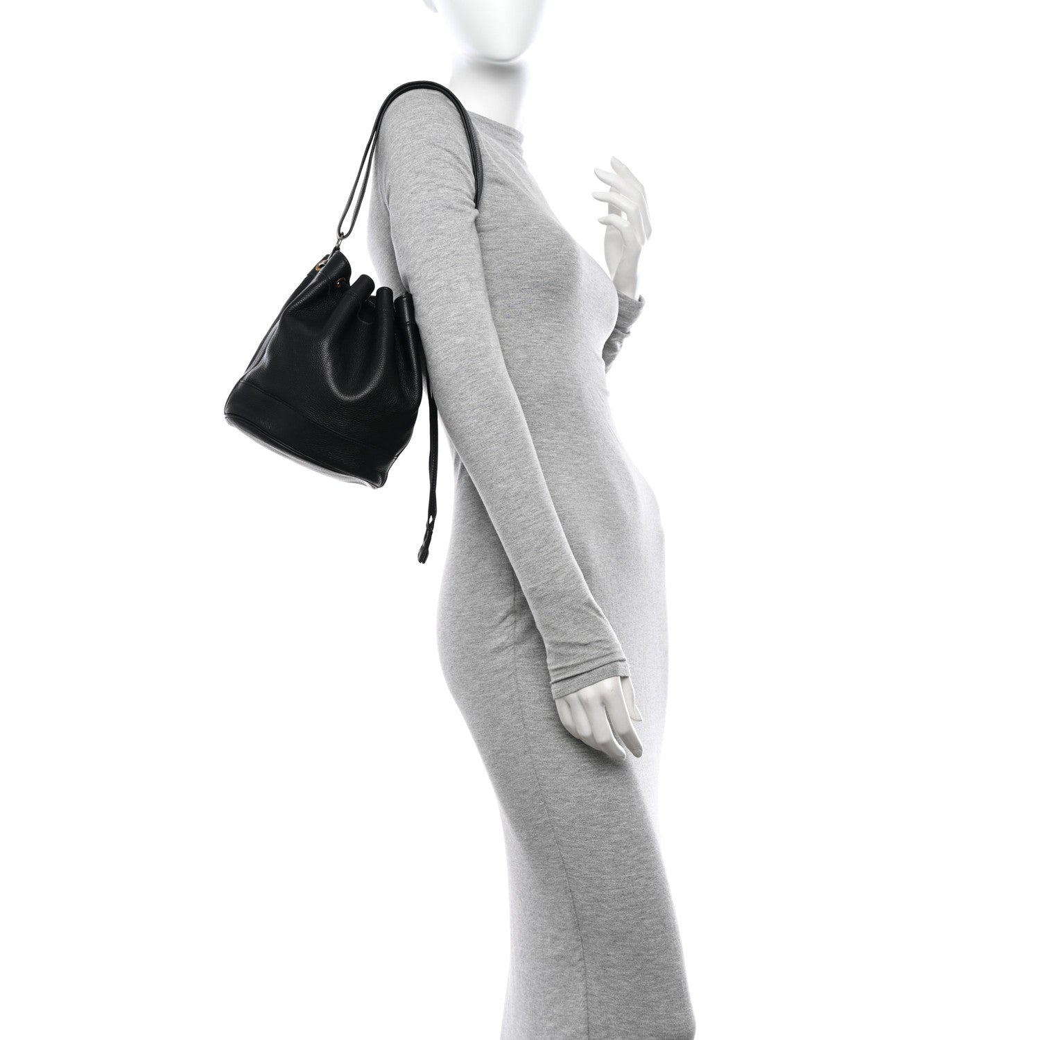 Hermes Ardennes Market Drawstring Bag 18 Black 2 of 10