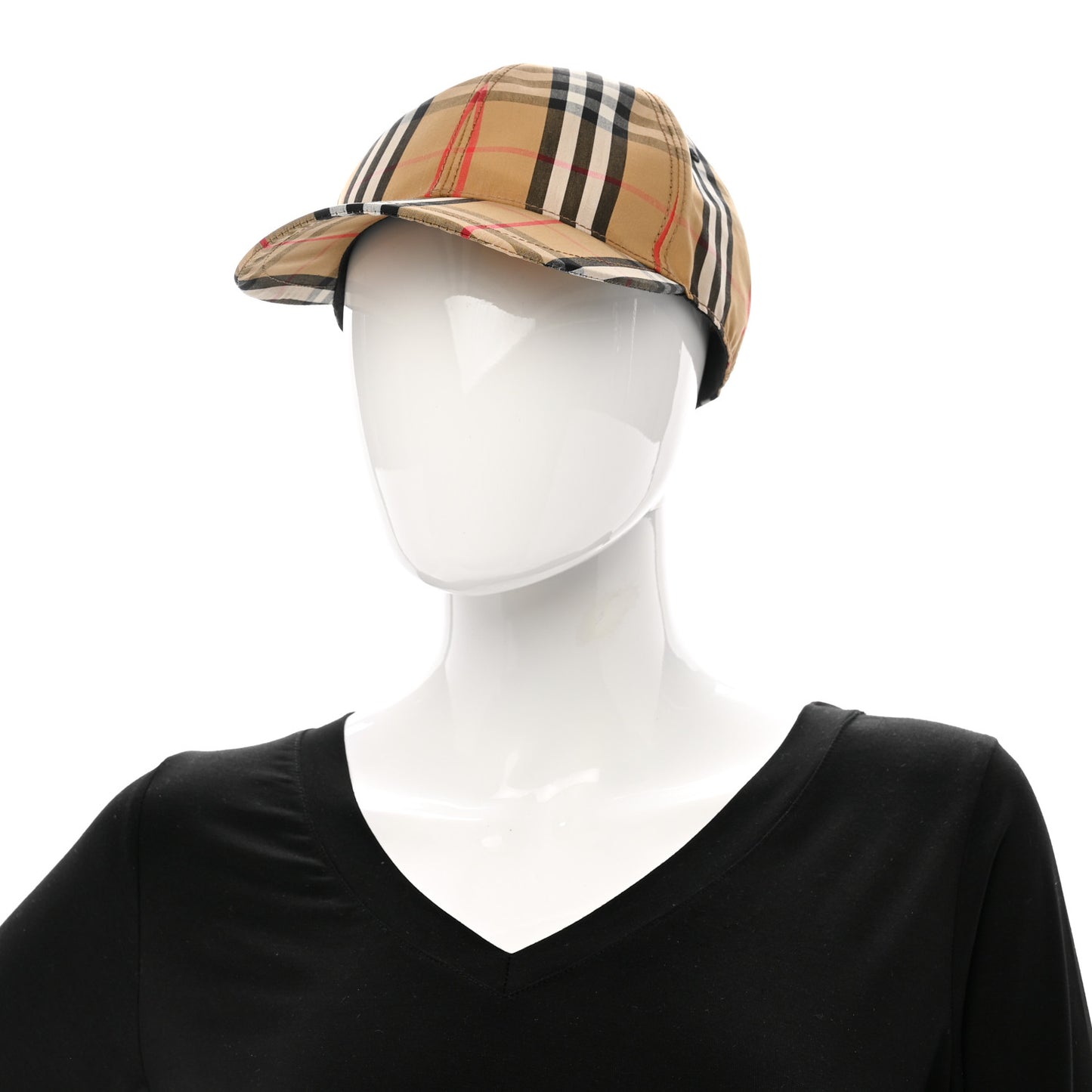 Technical Cotton Giant Baseball Cap M Archive Beige