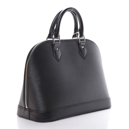 Louis Vuitton Epi Alma PM Black 3 of 13