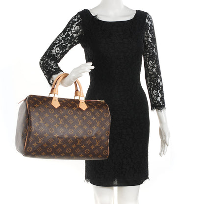 Louis Vuitton Monogram Speedy 35 2 of 8