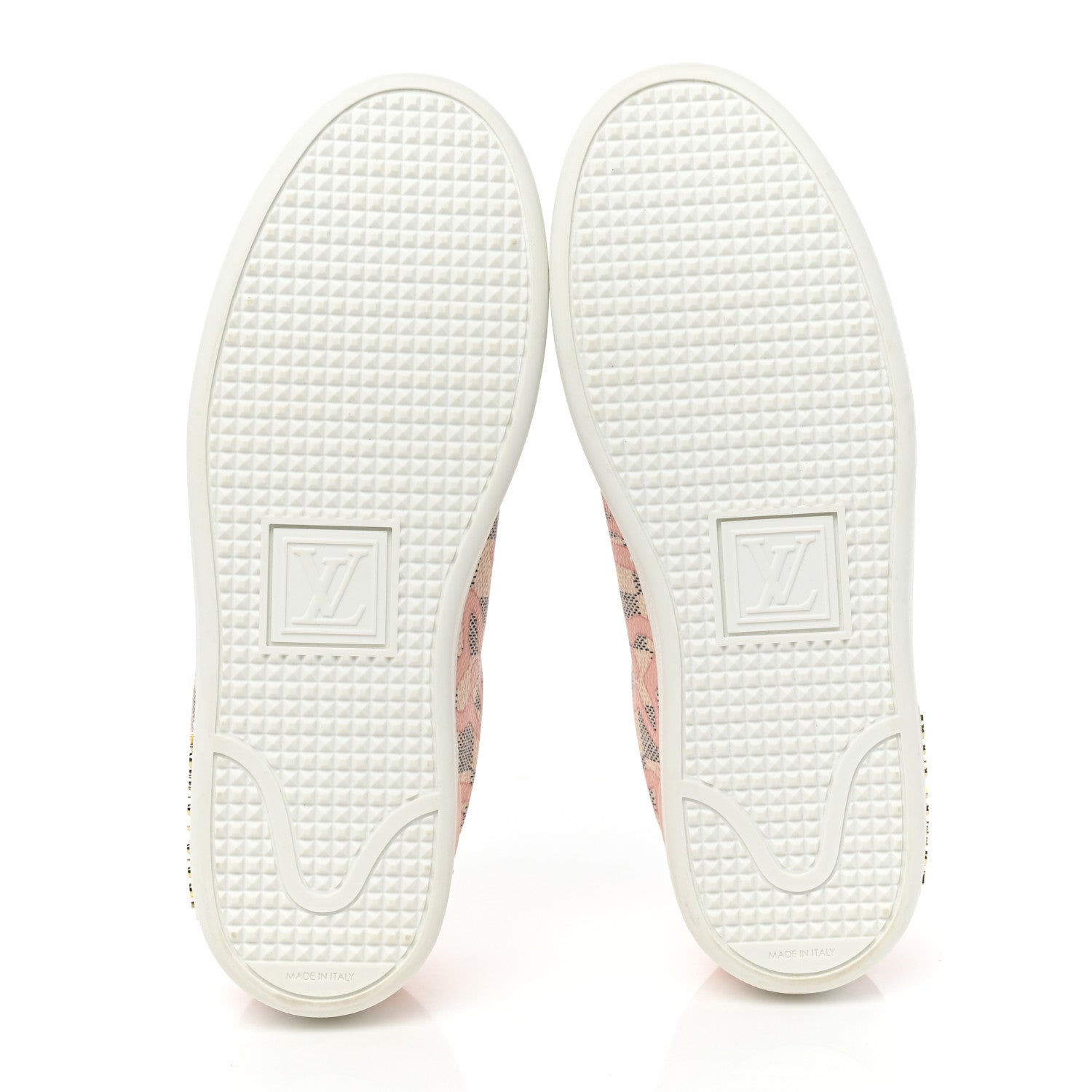 Louis Vuitton Damier Azur Tahitienne Bora Bora Sneakers 36 Rose Ballerine 5 of 10