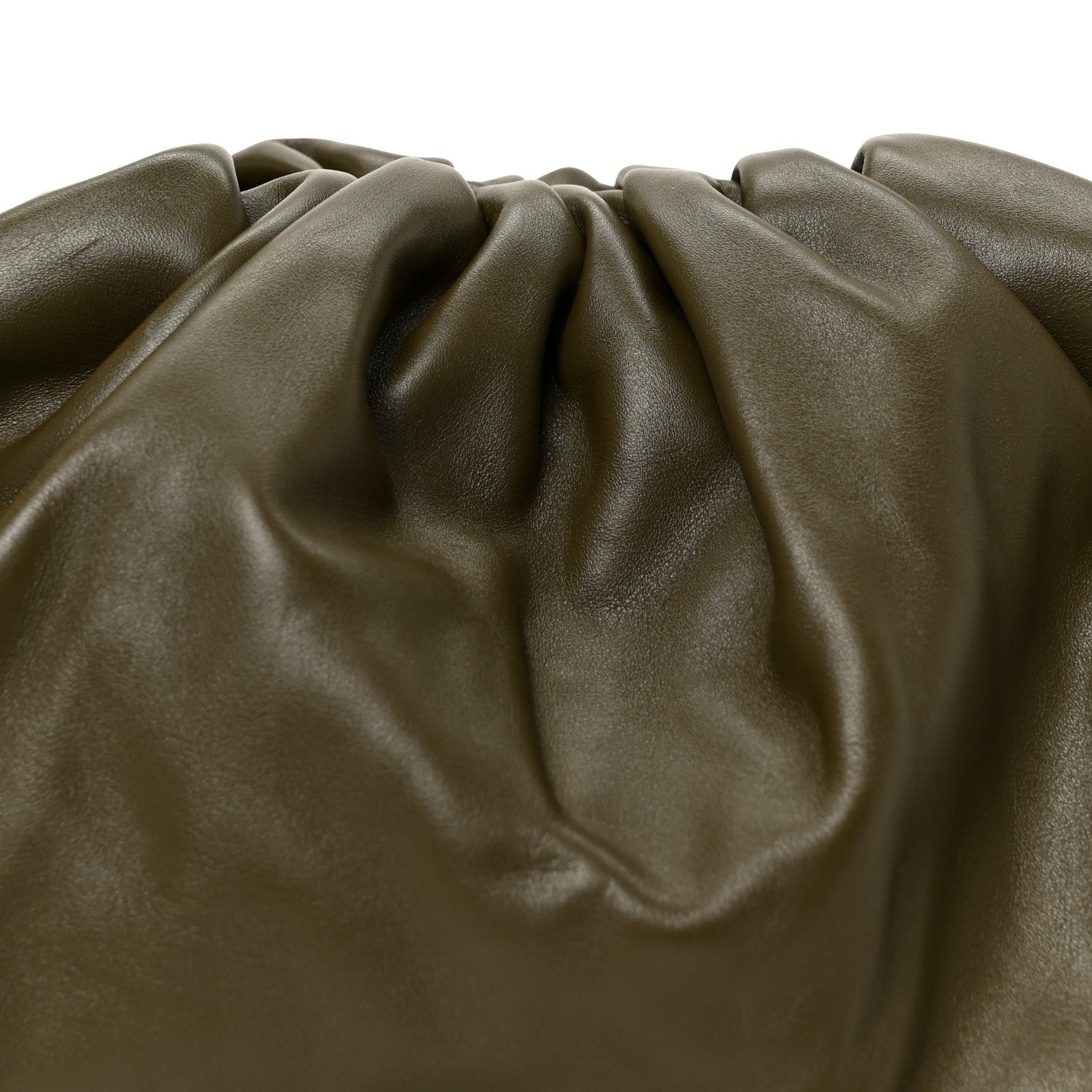 Bottega Veneta Smooth Butter Calf The Pouch Oversized Clutch Mustard 9 of 11