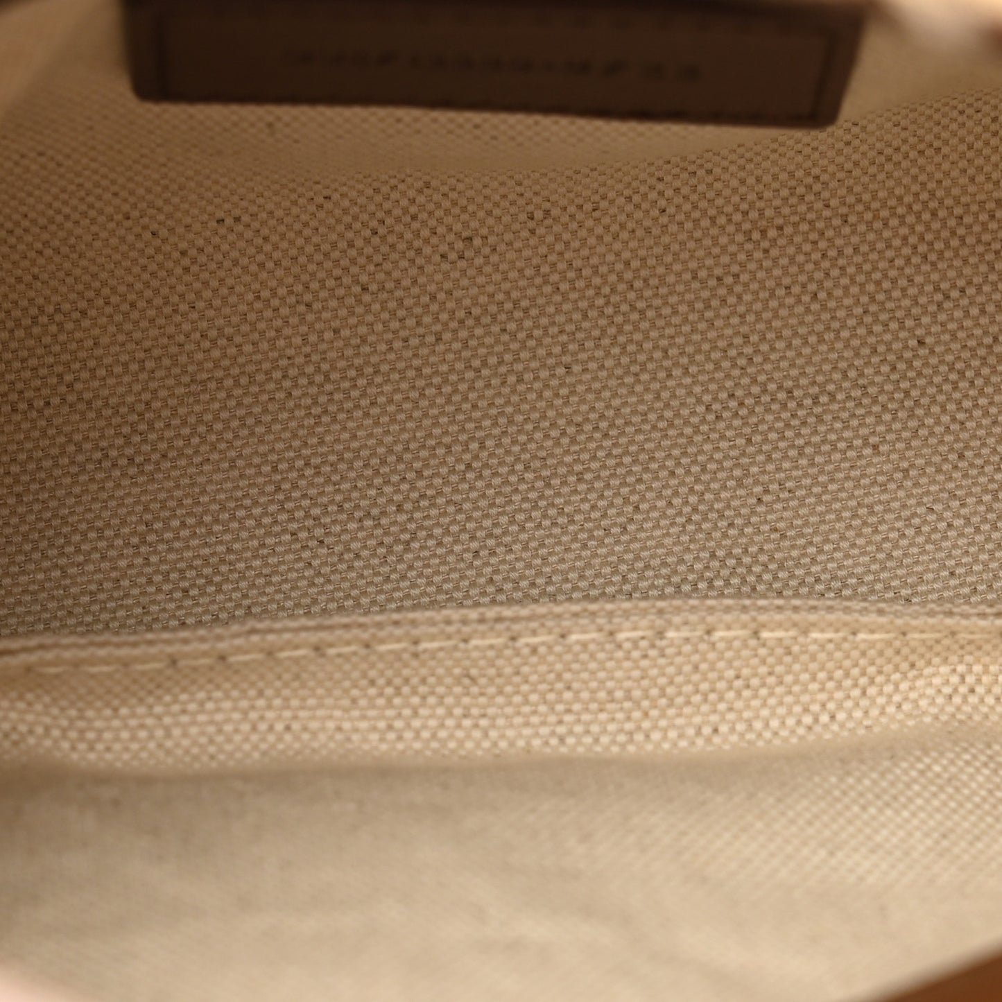 Shearling Quilted Monogram Loulou Puffer Pouch Clutch Natural Beige Brick