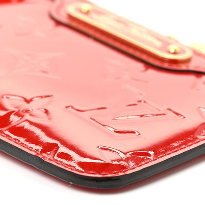 Louis Vuitton Vernis Key Pouch Cherry 9 of 19