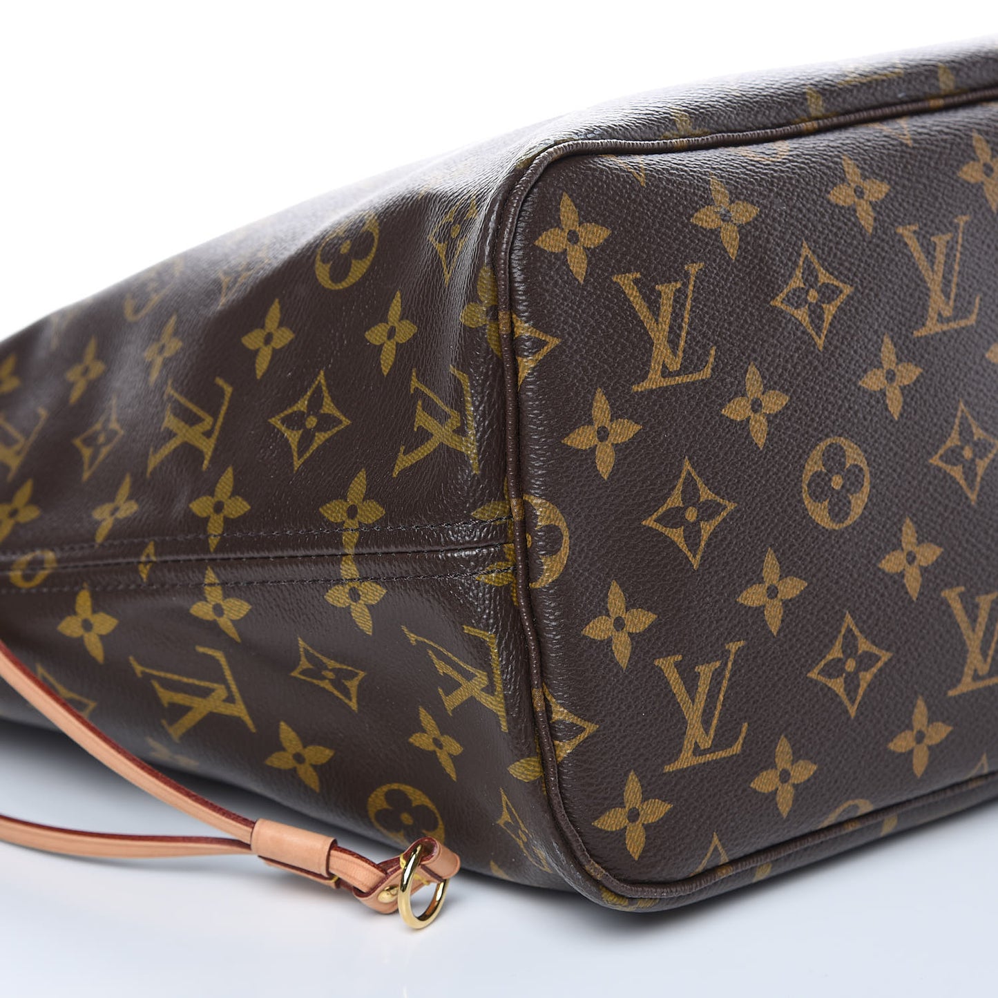 Monogram V Neverfull MM Turquoise