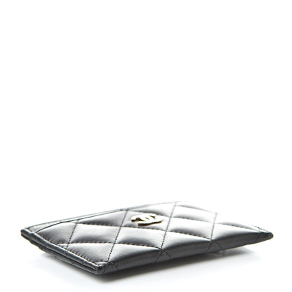 Chanel Lambskin Quilted Card Holder Black 4 of 11