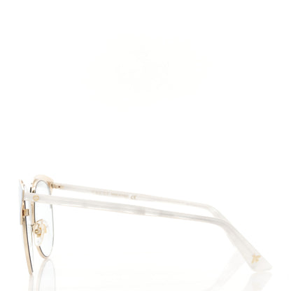 Gucci Round Metal GGG0246 Sunglasses Light Blue 3 of 8