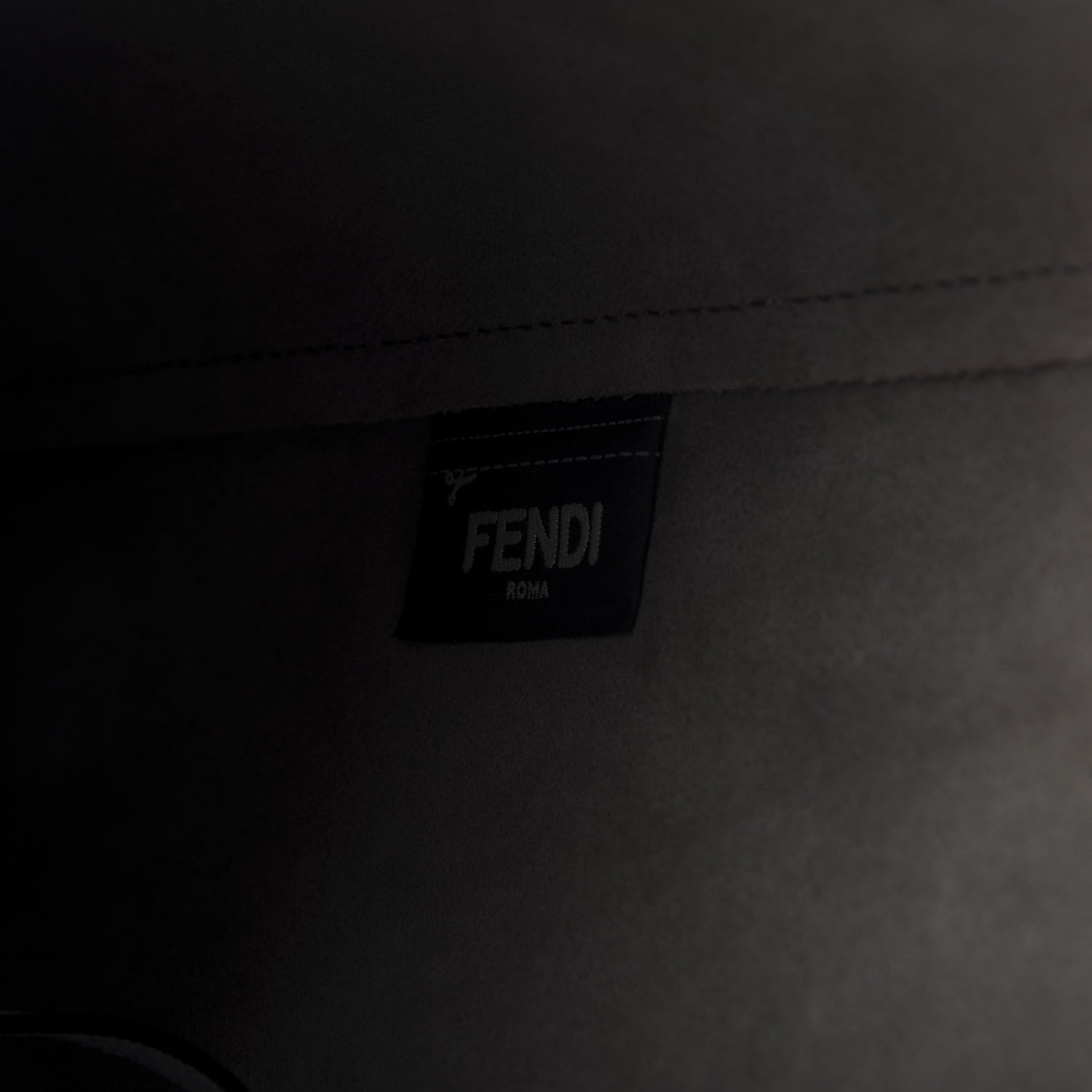 Fendi Vitello Vienna Enamel F is Fendi Shopping Tote White Taupe 8 of 10