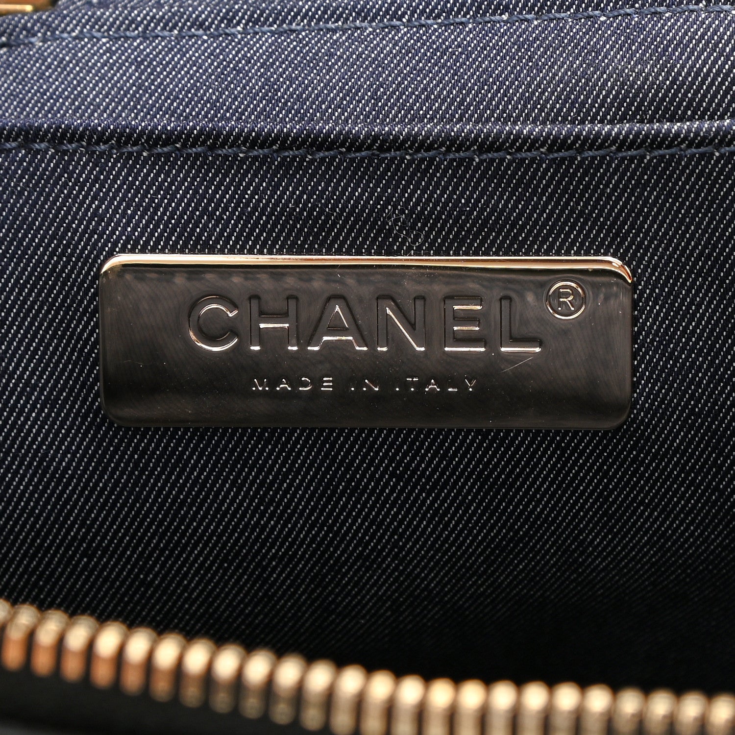 Chanel Lambskin Timeless Vanity Cosmetic Case Black 5 of 9