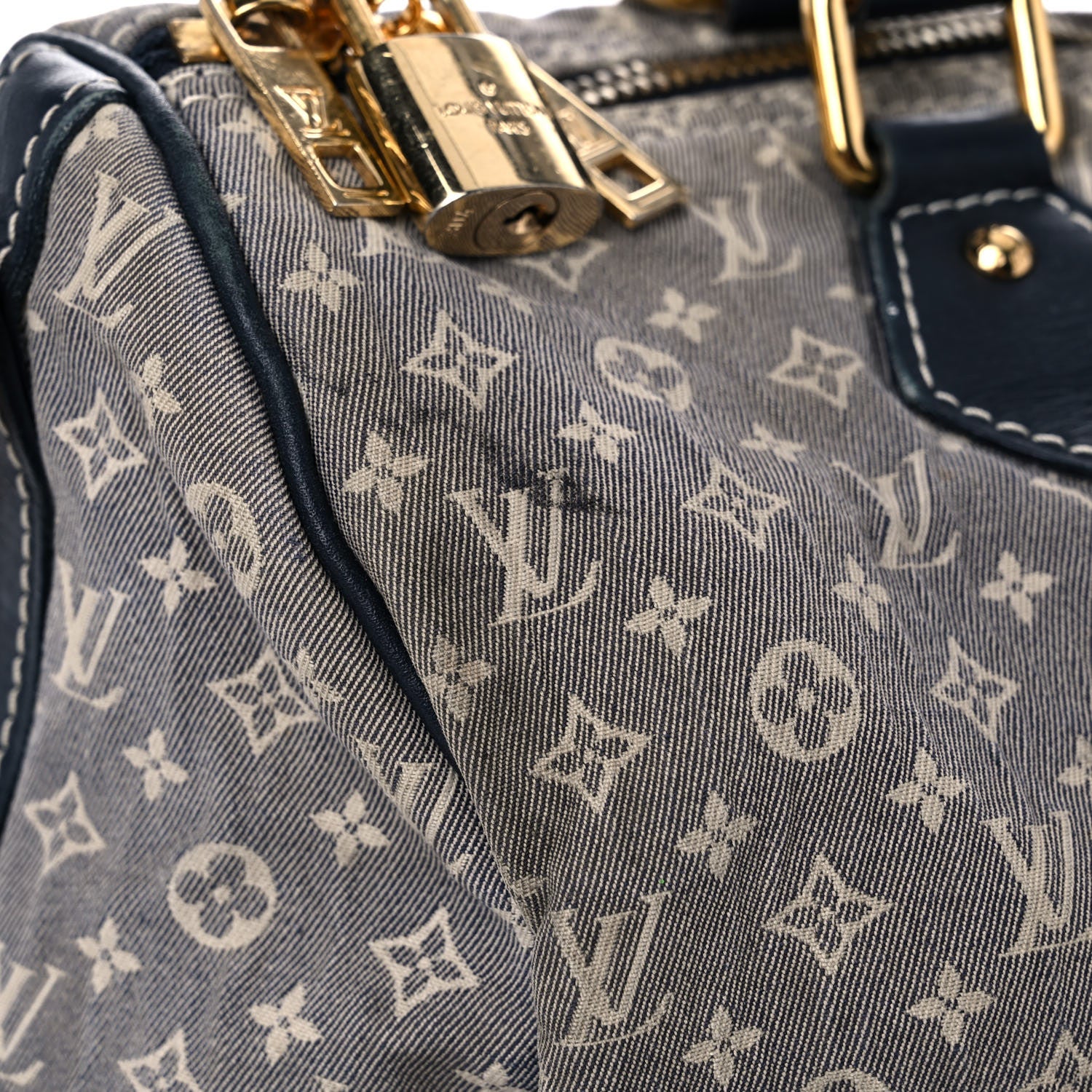 Louis Vuitton Monogram Idylle Speedy Bandouliere 30 Encre 20 of 26