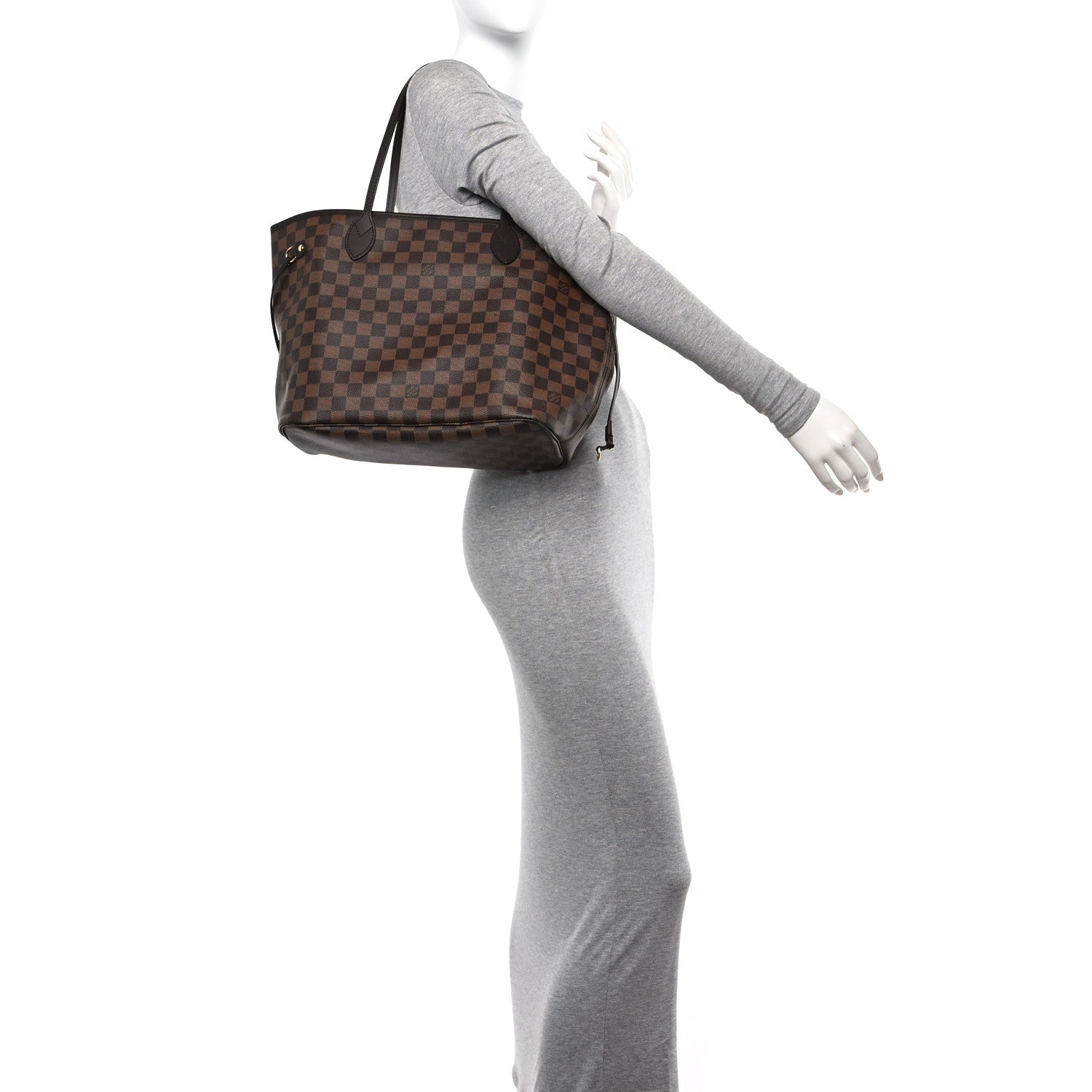 Louis Vuitton Damier Ebene Neo Neverfull MM 2 of 10