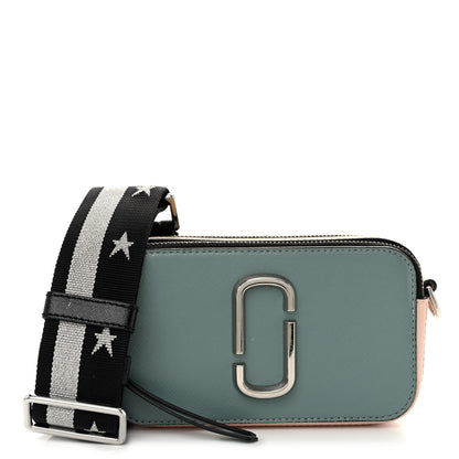 Marc Jacobs Saffino Small Snapshot Camera Bag Dolphin Blue 1 of 10