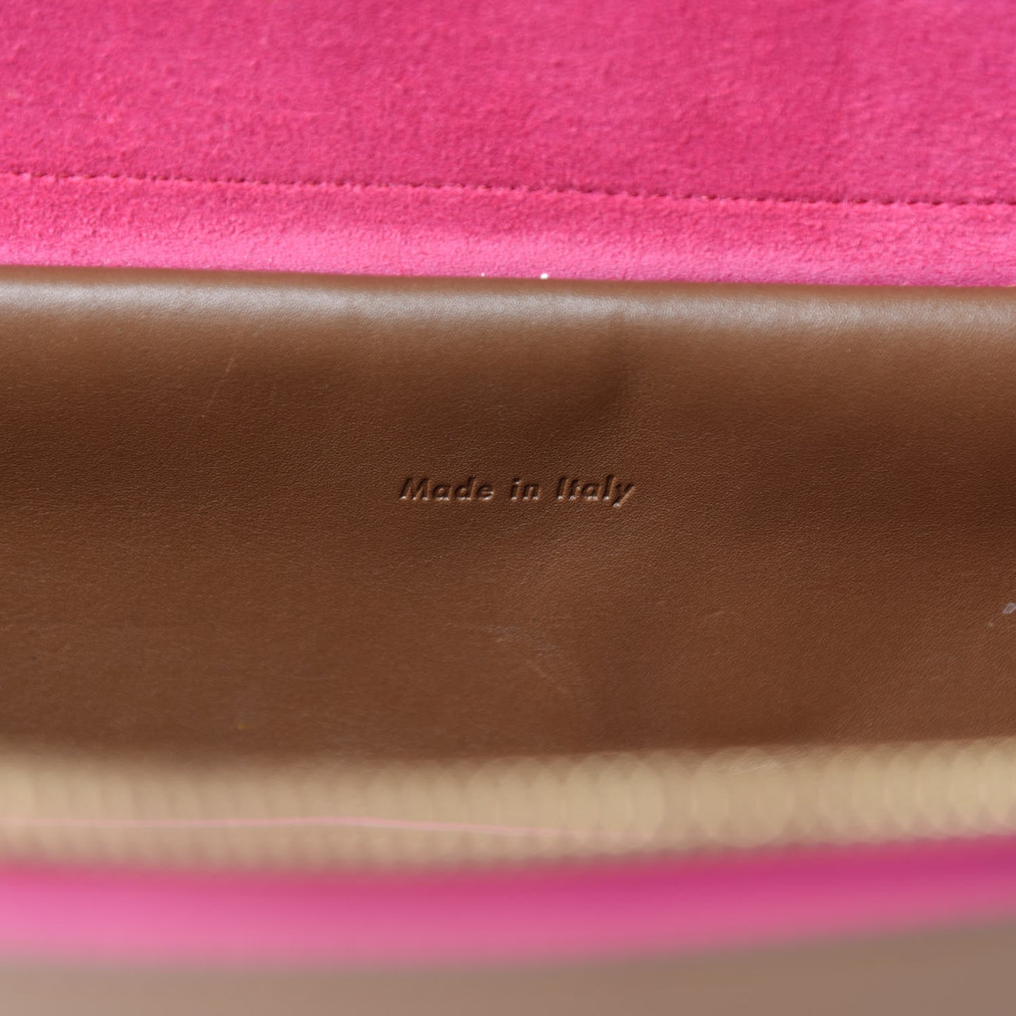 Smooth Calfskin Small Belt Bag Camel Pink