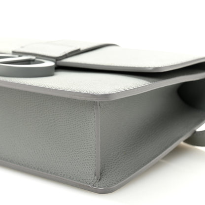 Christian Dior Ultra Matte Grained Calfskin 30 Montaigne Flap Bag Grey 9 of 10