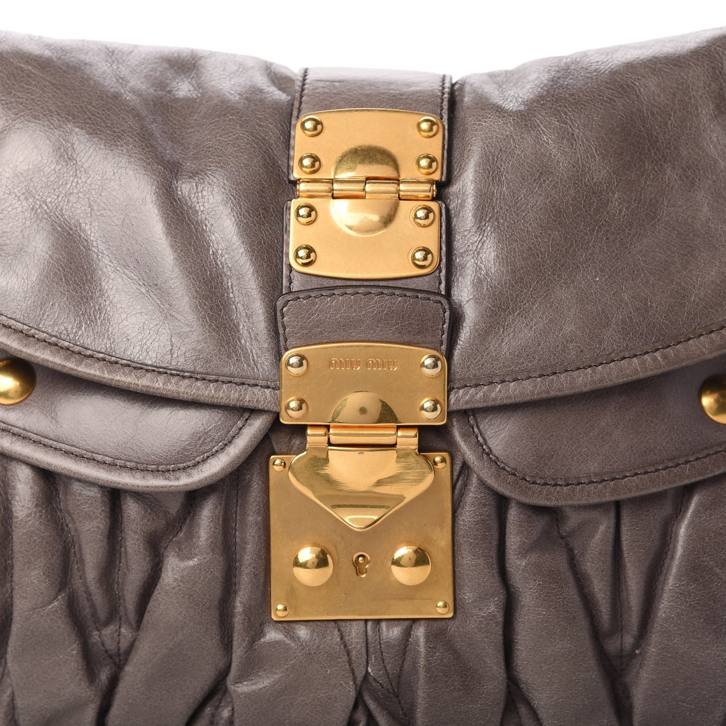 Nappa Matelasse Coffer Hobo Juta